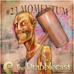 Cover for Drabblecast 23, Momentum, by Bo Kaier