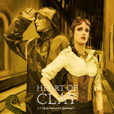 Drabblecast Cover by Bo Kaier for Heart of Clay