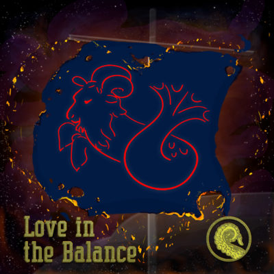 Cover for Drabblecast episode Love in the Balance by Mary Mattice